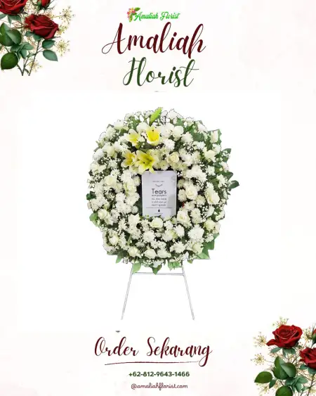 Krans Bunga Duka Kendalagung